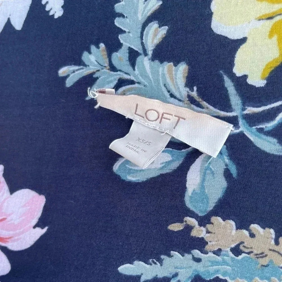 LOFT Floral Kimono Cover Up - Picture 3 of 6